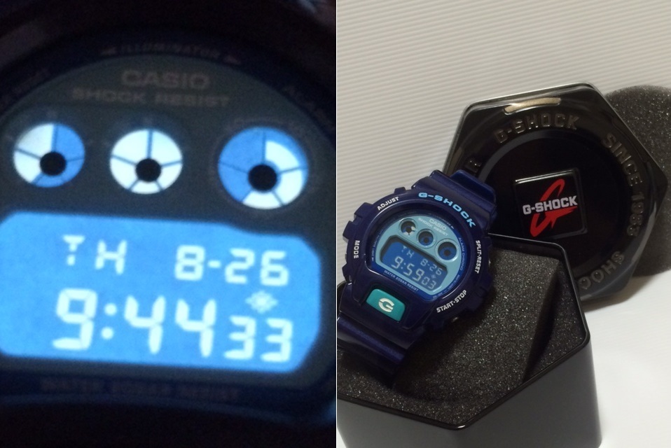 CASIO G-SHOCK DW-6900CC-2 Crazy Colors（クレイジーカラーズ