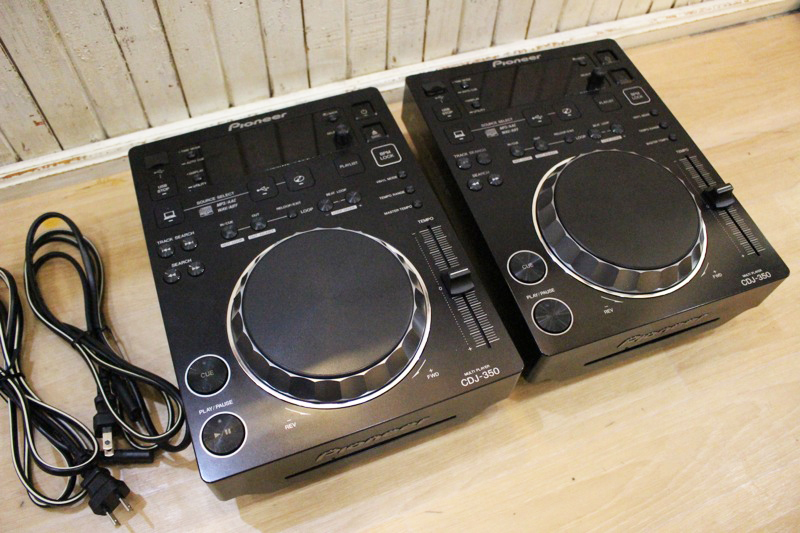 ☆通電動作OK 良品 Pioneer/パイオニア CDJ-350 2011年製 2セット CDJ 