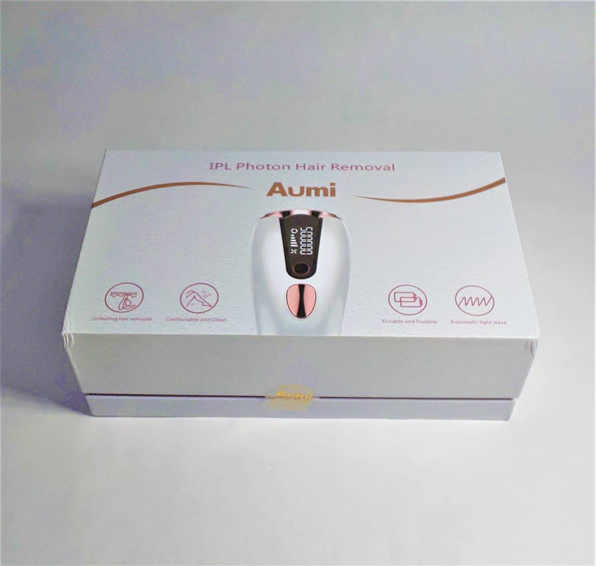 【新品未開封・送料無料】AUMI 脱毛器 永久脱毛 家庭用 VIO対応 髭 IPL光脱毛器 光美容器 光エステ ワキ ビキニライン 全身脱毛
