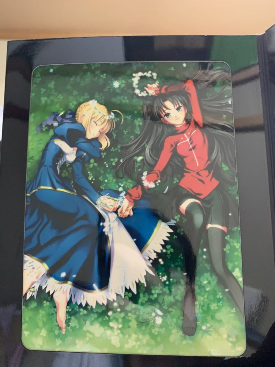 Fate セイバー(アルトリア)　遠坂凛　劇場上映生フィルム 生フィルム2コマ 劇場版 Fate/stay night UNLIMITED BLADE WORKS