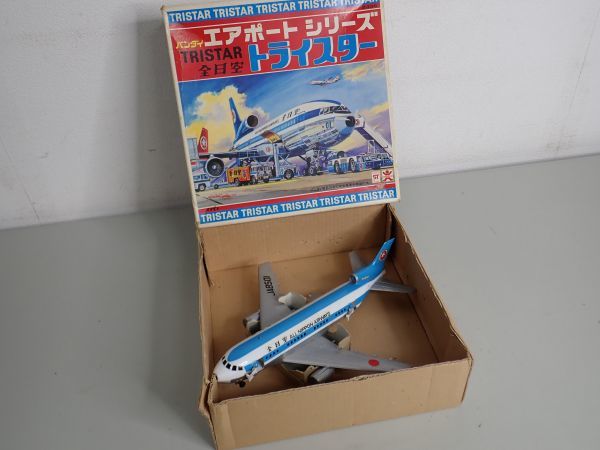 D710-80-F2　当時物 バンダイ エアポート シリーズ トライスター 2336 全日空 TRISTAR