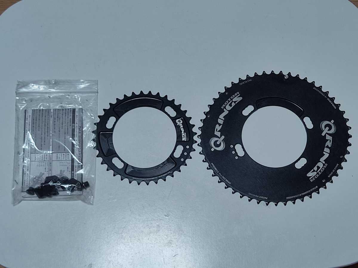  ROTOR Q RINGS Q52A Q36 セット チェーンリング 11s ローター(チェーンリング)｜売買されたオークション情報、yahooの商品情報をアーカイブ公開 - オークファン チェーンリング