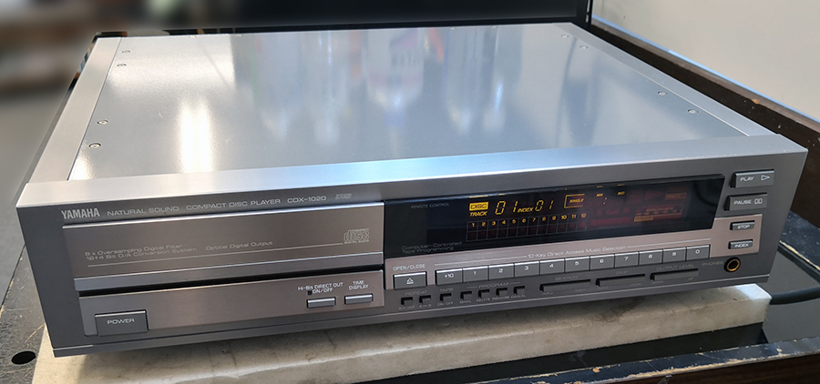YAMAHA ヤマハ　CDX-1020　CDプレーヤー　動作確認済み