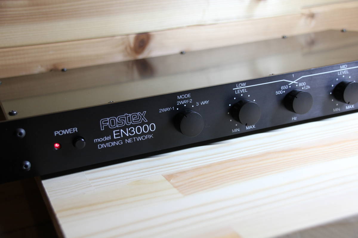 FOSTEX EN3000 チャンネルディバイダー 業務用 PA機器 FOSTEX フォステクス model EN3000 DIVIDING NETWORK チャンネル