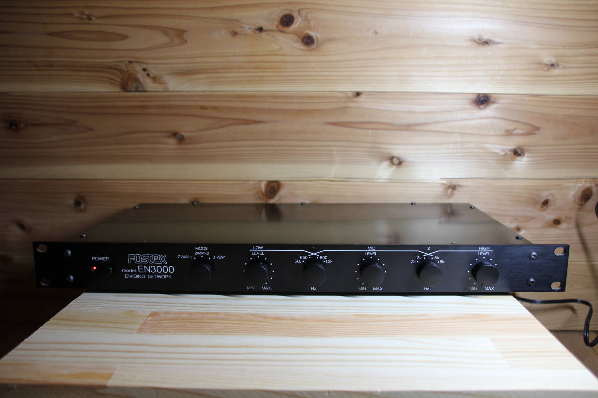 FOSTEX フォステクス model EN3000 DIVIDING NETWORK チャンネル