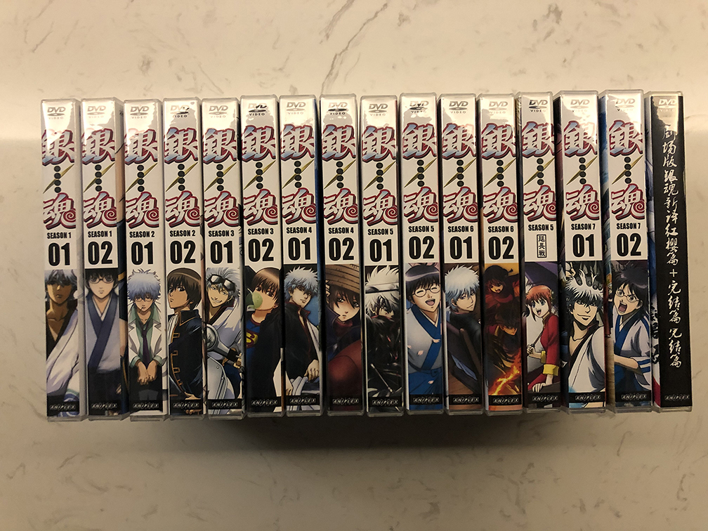 銀魂DVDシリーズ全104巻セット劇場版⁄ 銀魂DVDシリーズ全104巻
