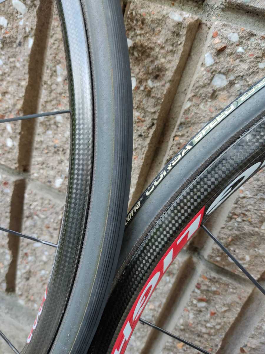 美品 FULCRUM RACING LIGHT XLRフルクラム レーシングライト XLR 超軽量 カーボンホイール 11s CULT チューブラー_6