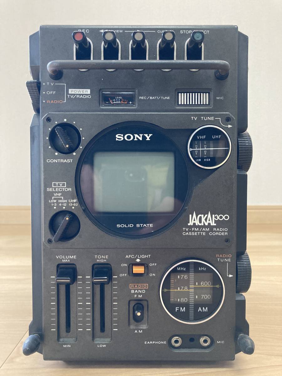 SONY FX-300 ソニー JACKAL ジャッカル Sony the TV-FM⁄AM JACKAL300
