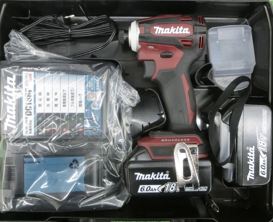 【人気SALE，人気】 マキタ充電インパクトドライバー オーセンティックレッド TD172DGXAR 18V 6.0Ah純正バッテリー2個セット(電動工具セット)｜売買されたオークション情報、yahooの商品情報をアーカイブ公開 - オー 電動工具セット