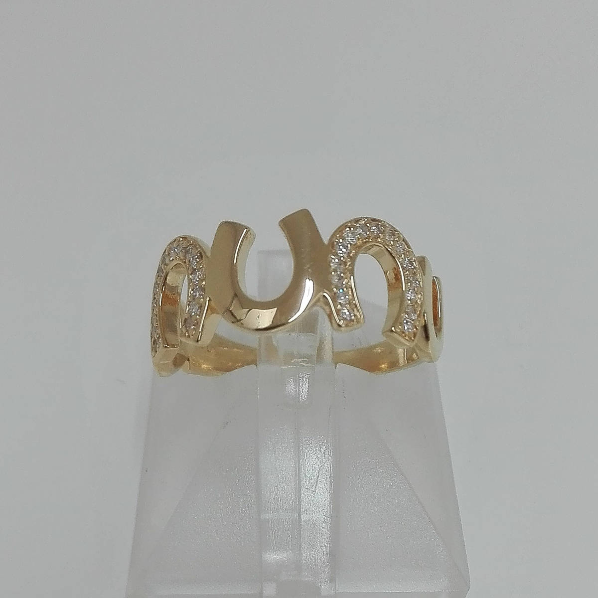 K18 #14 ダイヤ0.15ct 4.4g リング 指輪 ゴールド ダイヤモンド 
