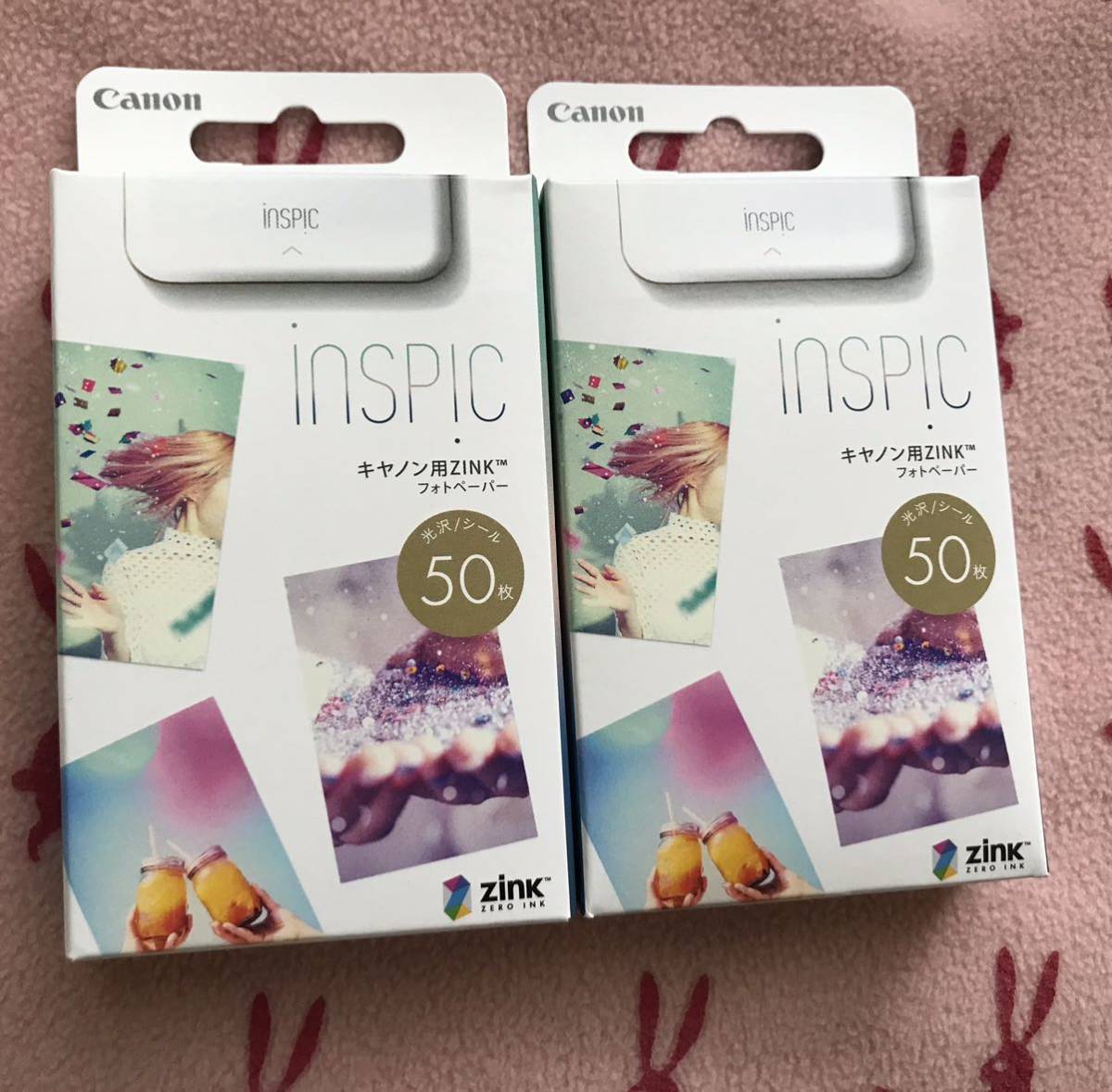 ☆CANON iNSPiC インスピック 用ZINKフォトペーパー 50枚入り