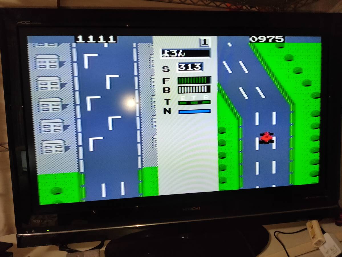 MSX2　F1道中記　ナムコ　ディスクのみ　初期動作確認_6