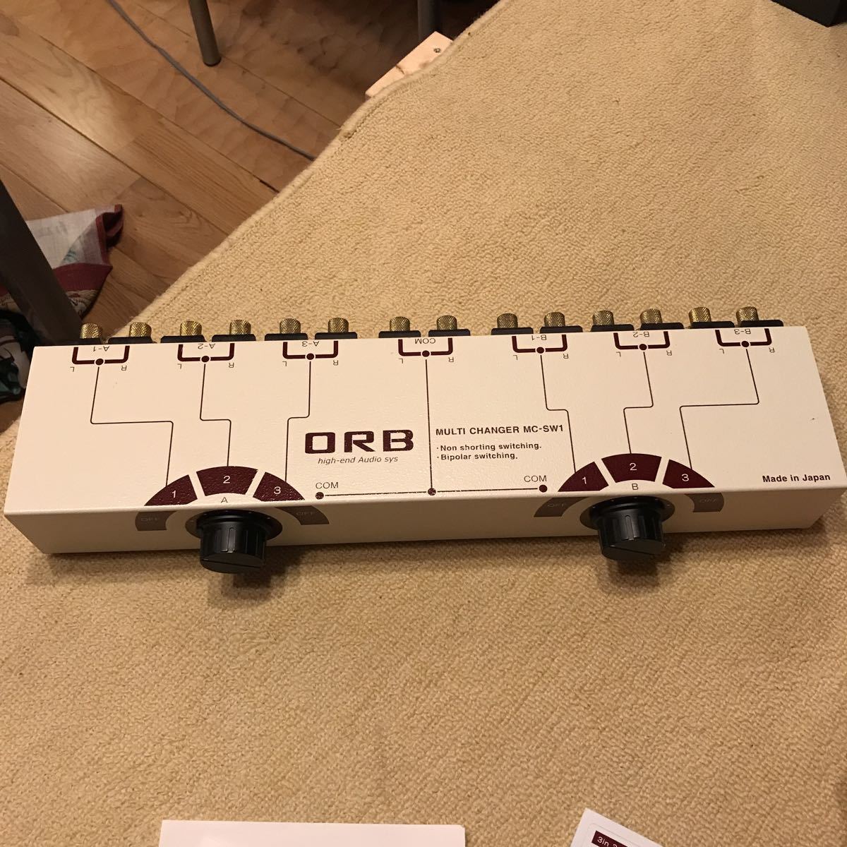 ORB ⁄ Audio MC-SW1 MC-S0 スピーカー⁄アンプセレクター - Changer 