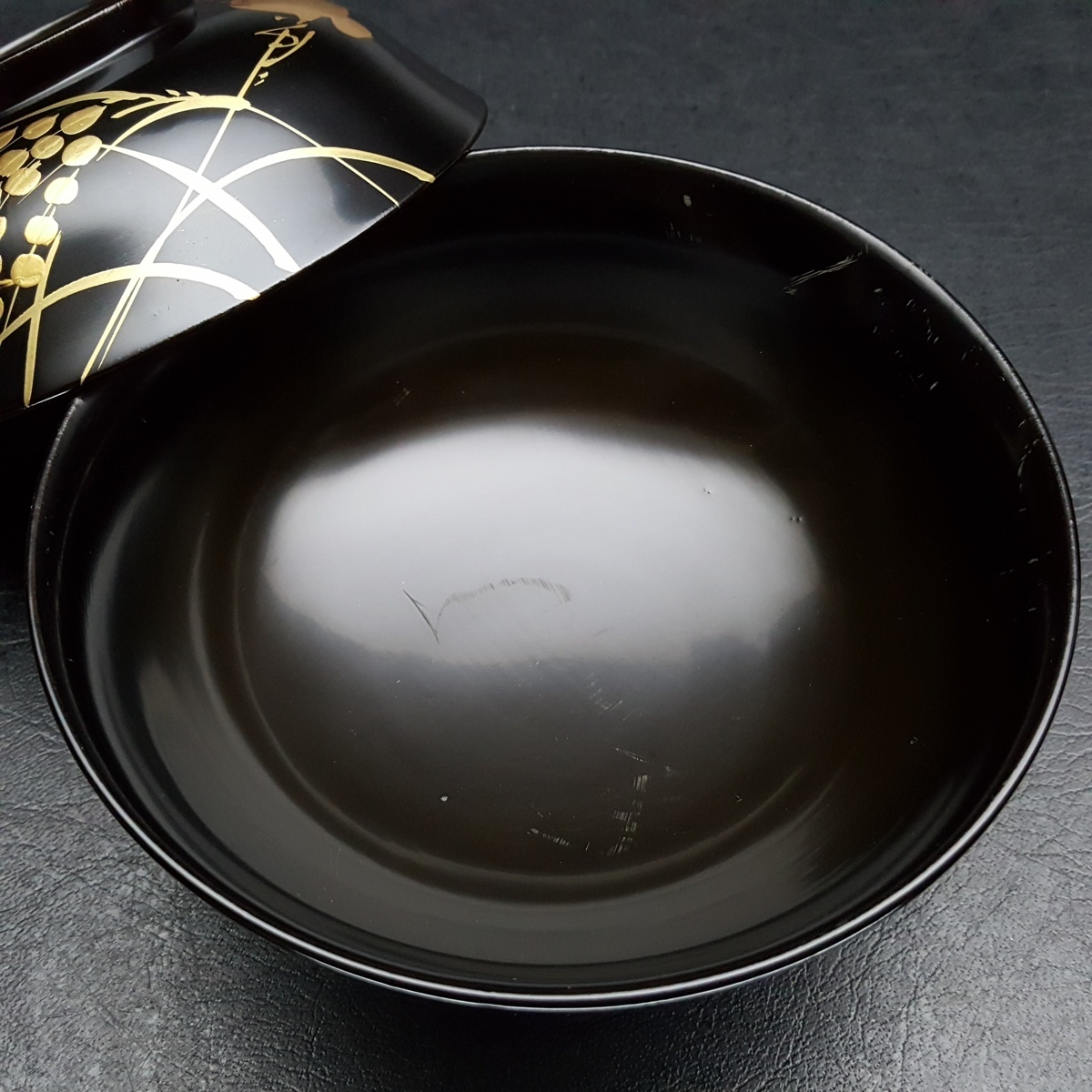 吸物椀 kaji's antiques 10客 の落札相場・落札価格 (工芸品) 「雀」漆芸
