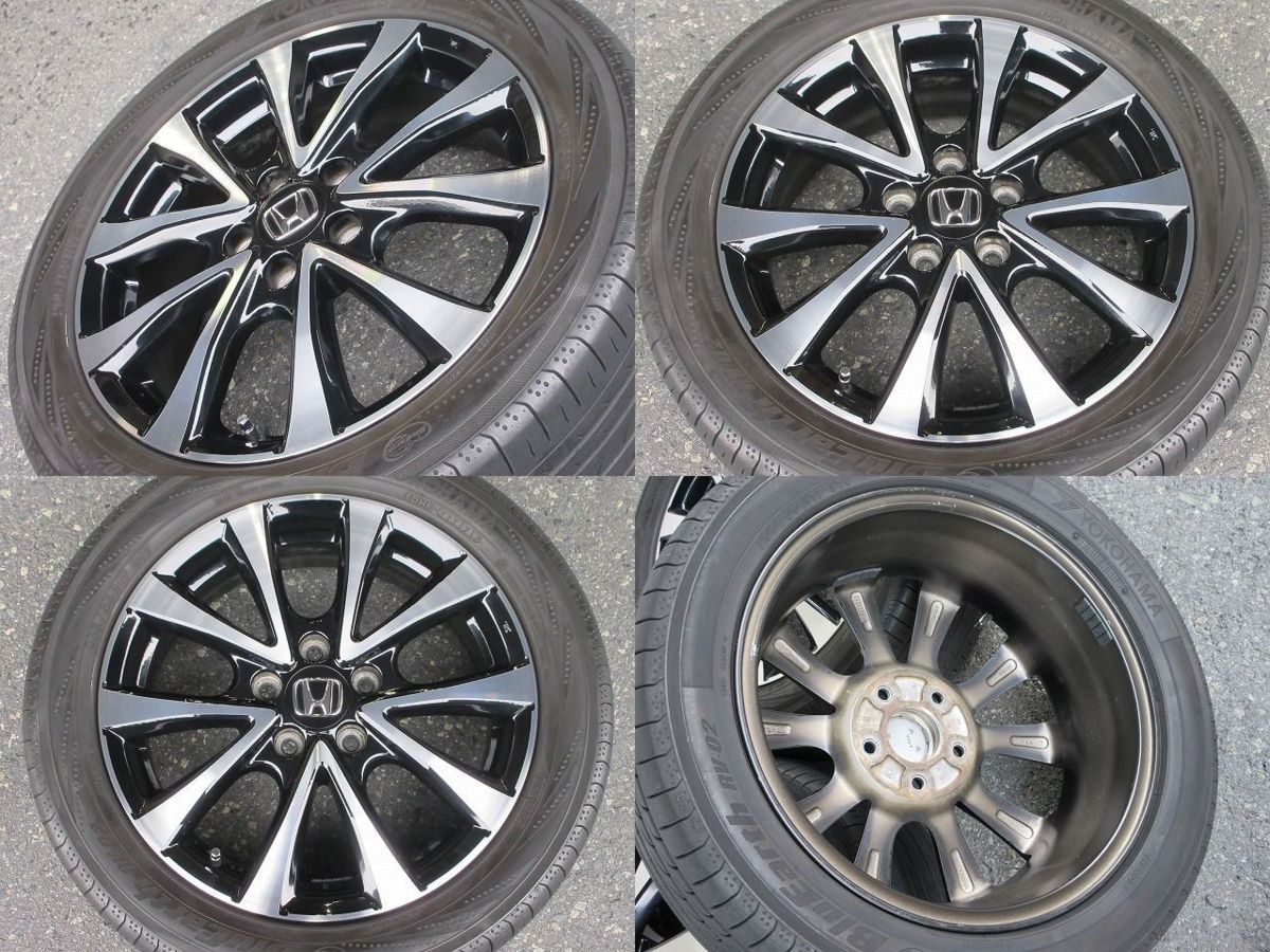 205/55R17インチ ホンダ純正 ステップワゴンスパーダ ステップワゴン 