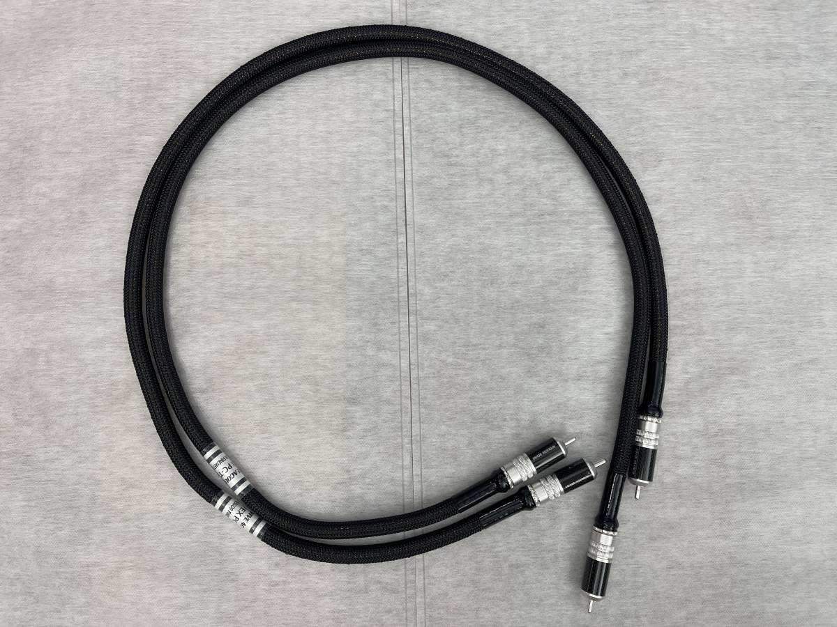 ACOUSTIC REVIVE RCA absolute FM ケーブル 1mペア アコースティック 
