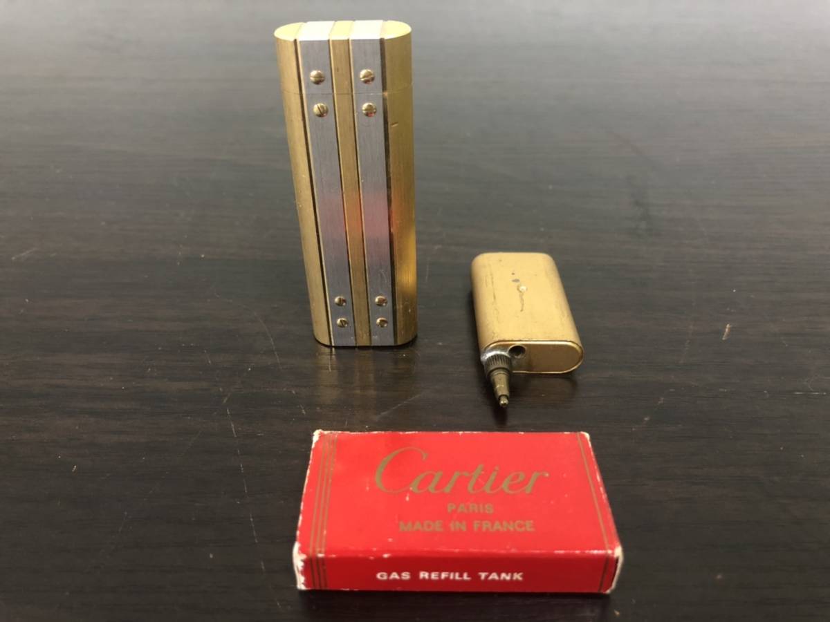 L7879(092)-339/NR3000【名古屋】Cartier カルティエ ライター PARIS