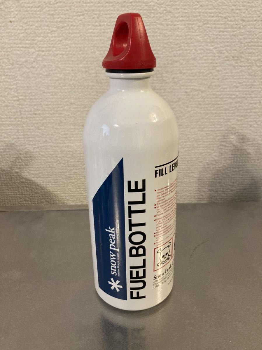 スノーピーク フューエルボトル 520ml 美品