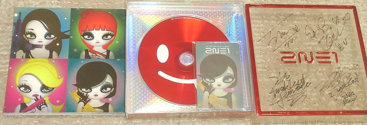 2NE1 【2nd Mini Album/サイン入りCD】｜ワールドミュージック