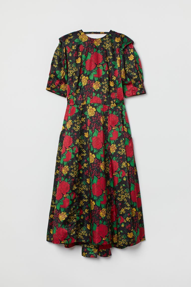 国内正規 新品□ TOGA Archives 21AW H&M コラボ フレア ワンピース 花  