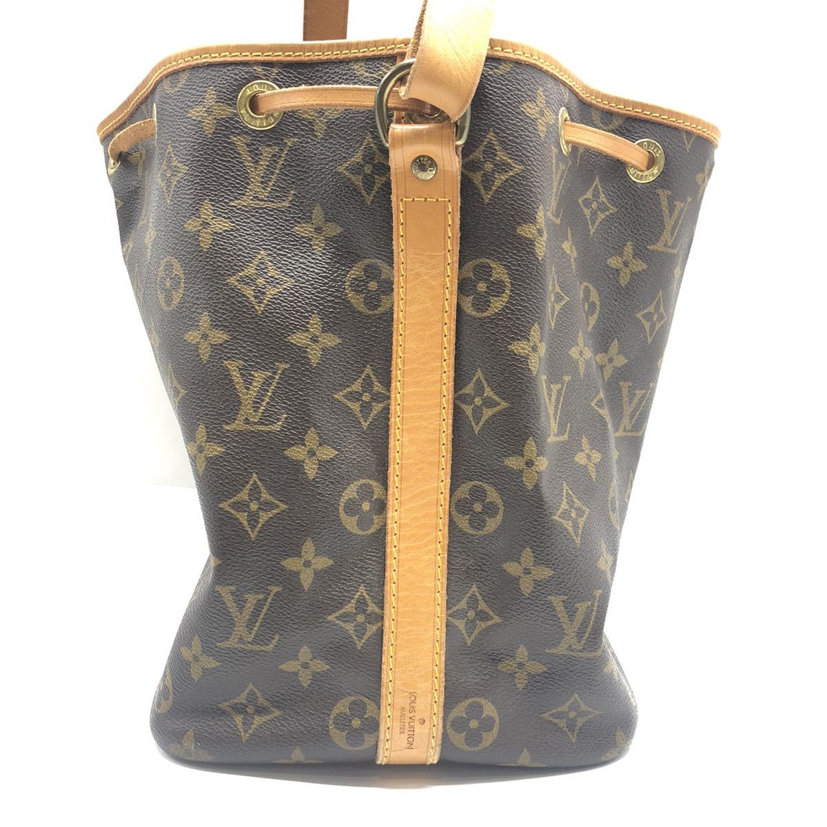 □【1円スタート】LOUIS VUITTON ルイヴィトン☆プチノエ☆モノグラム 