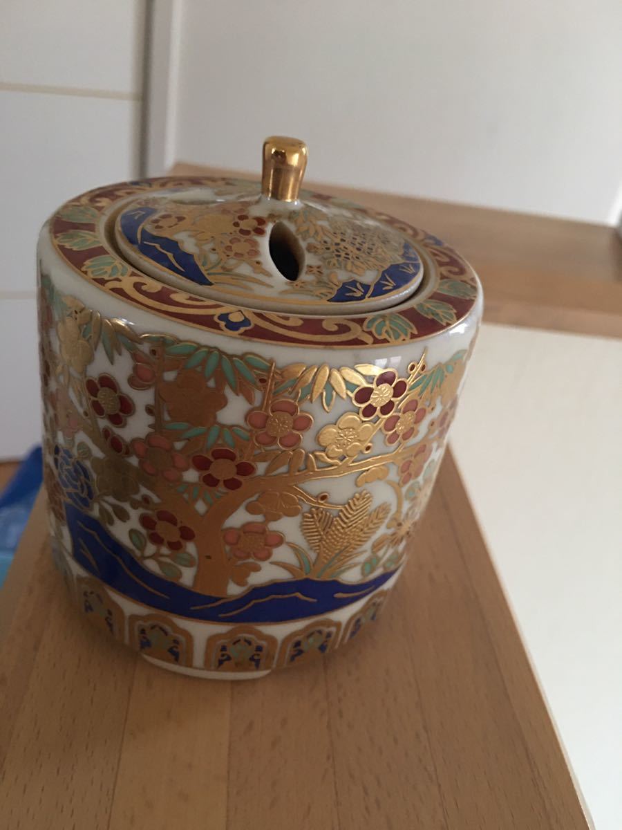 有田焼 其泉 金欄手四君子 香炉 茶道具 - 有田焼・其泉窯の公式通販