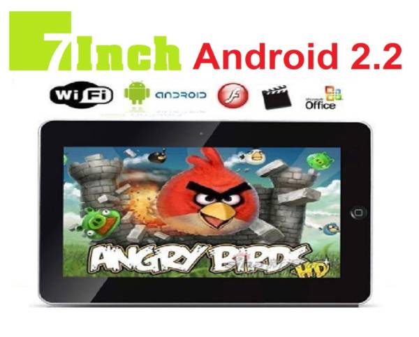 ★1円~7インチAndroid 2.2★カメラ+eBook+WI-FI+インターネット_1