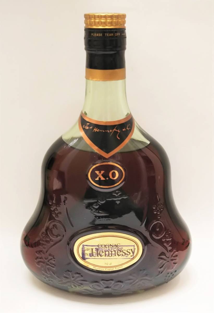 1967】未開栓 Hennessy ヘネシー XO グリーンボトル 金キャップ 700m