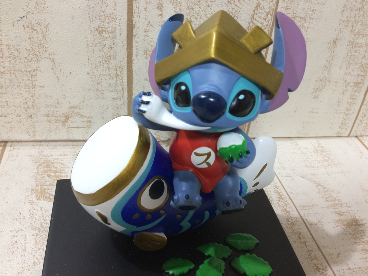 ディズニー スティッチ 五月人形 フィギュア 鯉のぼり かしわ餅 兜 箱
