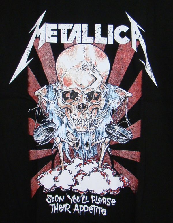 Xl メタリカ Metallica Soon You Ll バンドtシャツ イラスト キャラクター 売買されたオークション情報 Yahooの商品情報をアーカイブ公開 オークファン Aucfan Com Xl メタリカ Metallica Soon You Ll バンドtシャツ イラスト キャラクター 売買されたオークション情報 Yahooの商品情報をアーカイブ公開 オークファン Aucfan Com