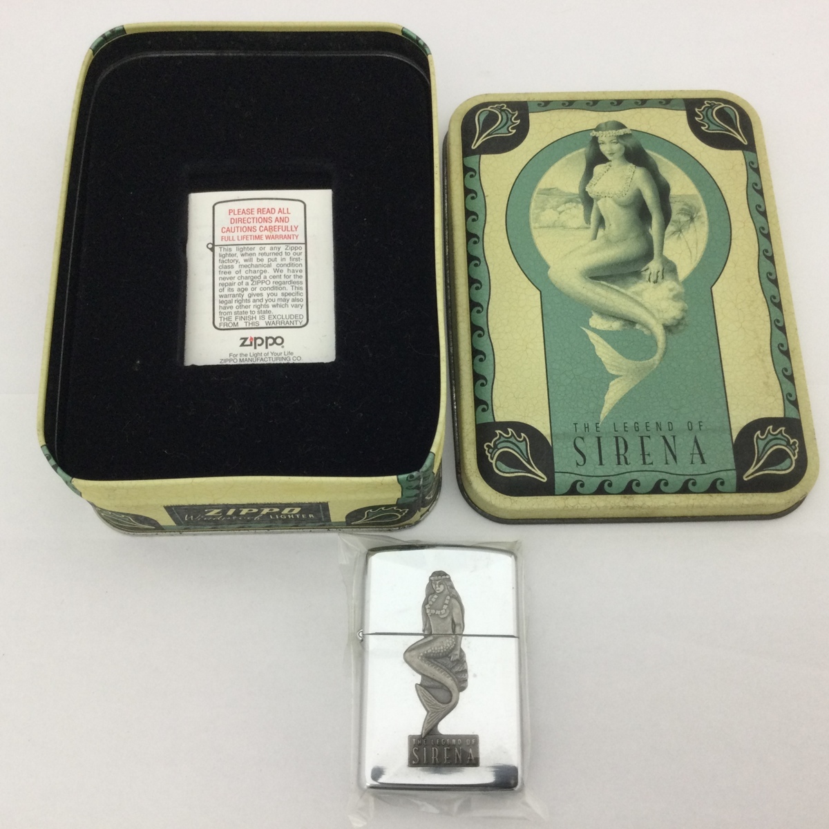 ZIPPO 「THE LEGEND OF SIRENA」ハワイ限定 1994年8月 (ジッポ 
