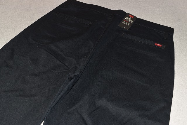 - Jeans Levi\u0027s® cheese Workwear denim LEVIS LOOSE TAPERED TROUSERS ストレッチ　W32　L32　ブラック