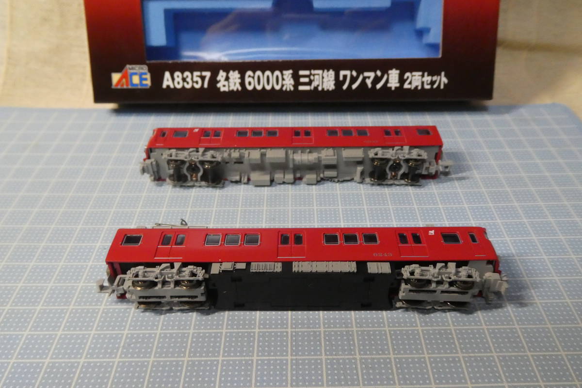 マイクロエース A8357 名鉄6000系三河線ワンマン車 2両セット 楽天市場