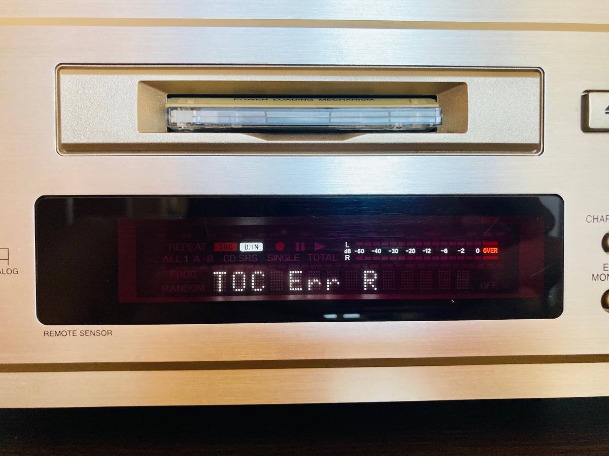 ジャンク品】DENON DMD－1000(MDプレーヤー) デノン DMD-1000