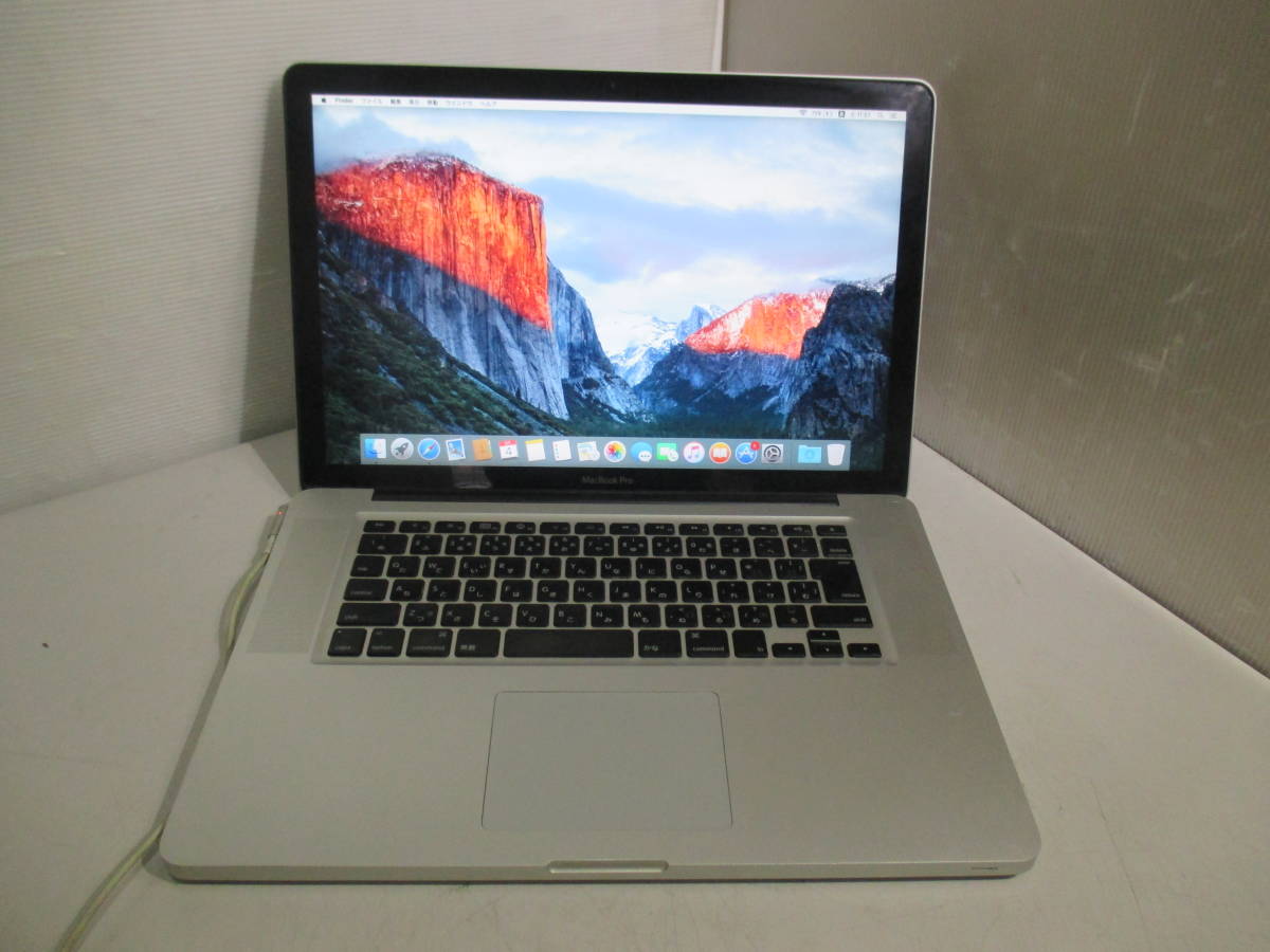 2194-01]☆Apple A1286 MacBook Pro(15-inch，Late2008) C2D 2.53GHz 
