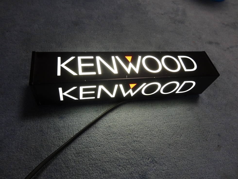 KENWOOD ケンウッド 電飾看板 ディスプレイ ディスプレイライト 店頭