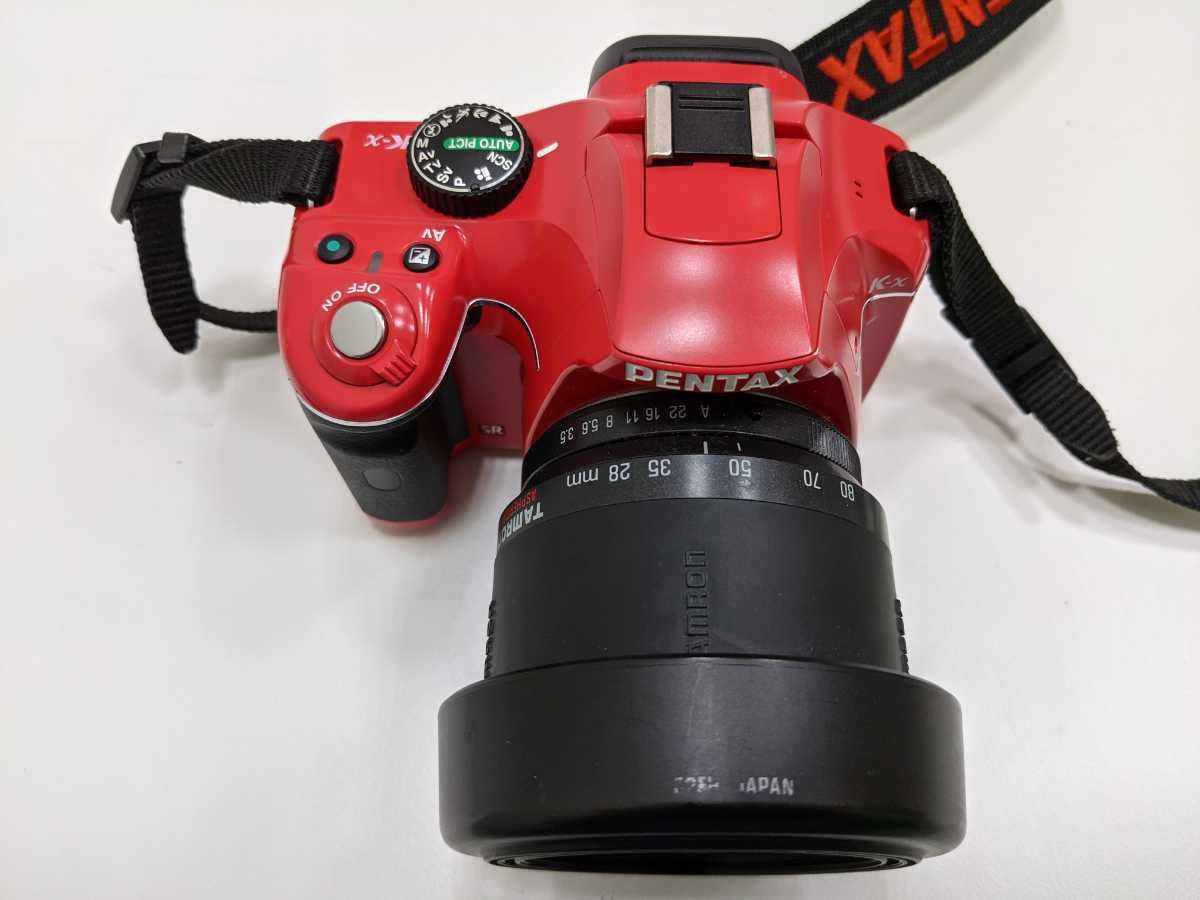 PENTAX デジタ一眼レフカメラ K-X SR レッド 訳あり ◇ 1922 【公式通販】