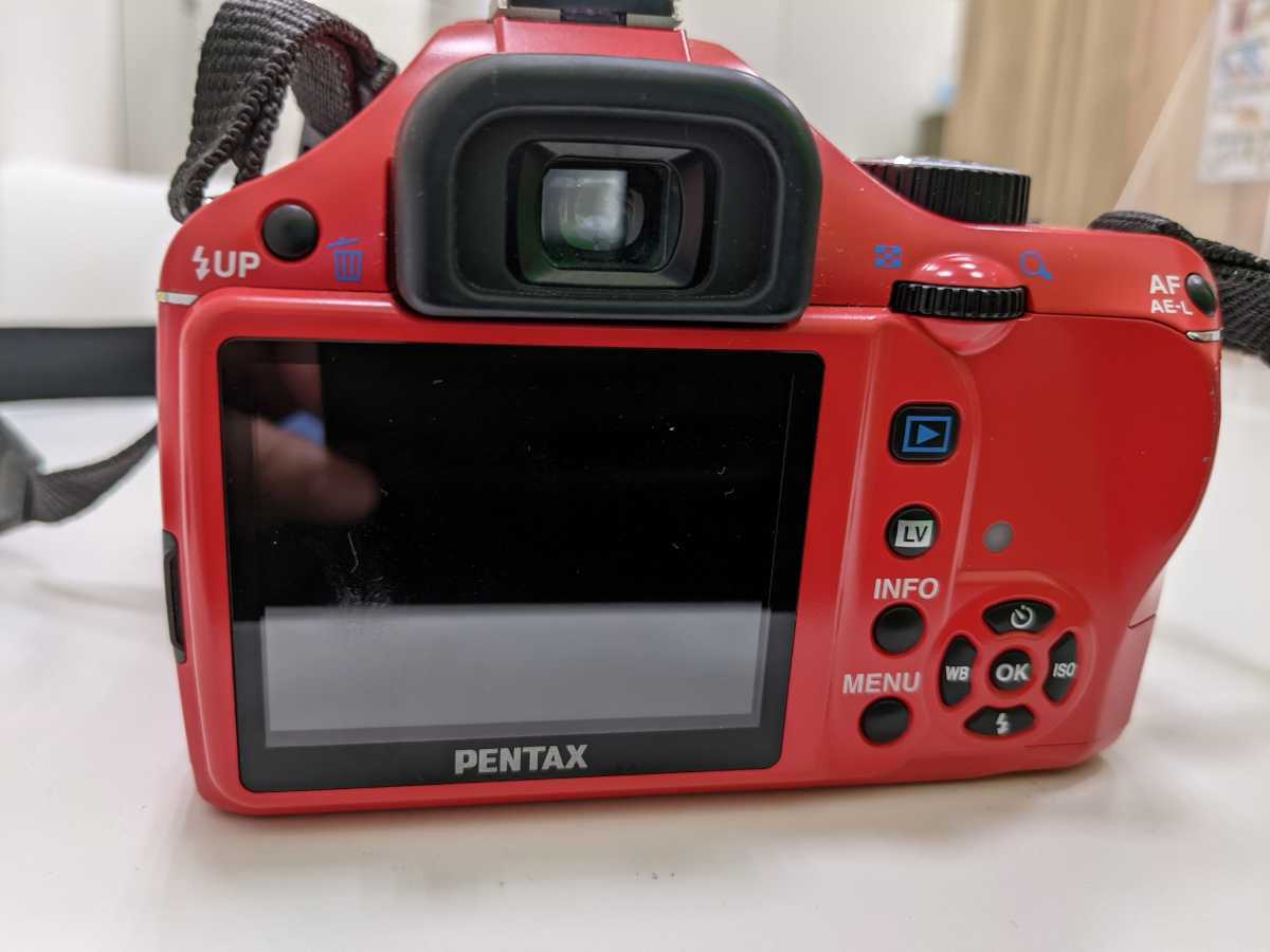 PENTAX デジタ一眼レフカメラ K-X SR レッド 訳あり ◇ 1922 【公式通販】