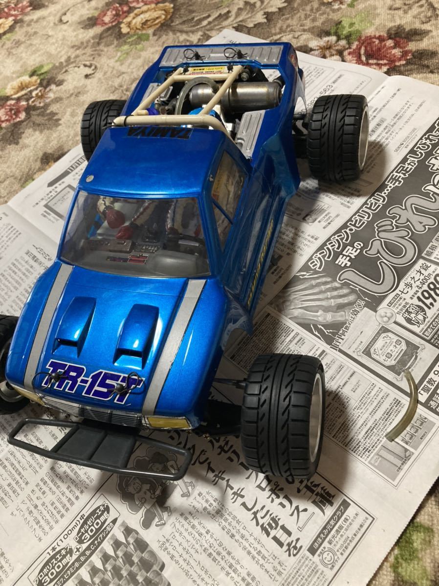 タミヤ。TR-15 田宮初のエンジンカー。 TAMIYA タミヤ ラジコン TR-15T