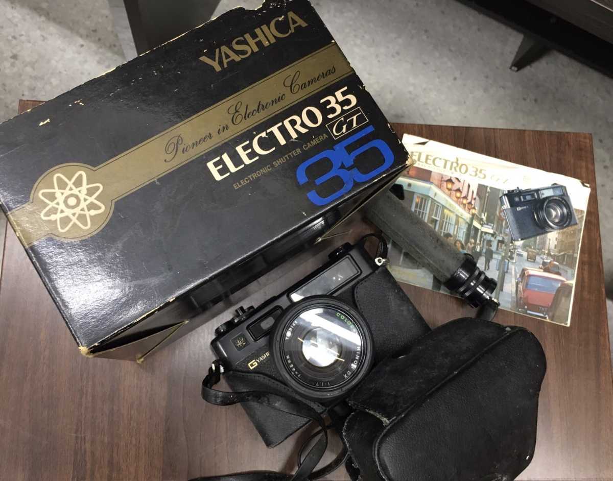 【2206】Yashica ヤシカ Electro 35 GT エレクトロ フィルムカメラ レンジファインダー