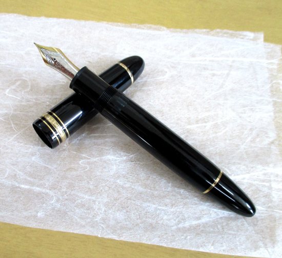 MONTBLANC/モンブラン 万年筆 MEISTERSTUCK マイスターシュテュック No.149 ペン先14K 4810 585 箱なし 札幌市 中央区　
