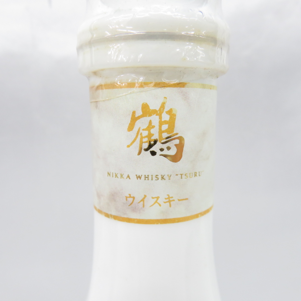 未開栓】NIKKA ニッカ 鶴 白陶器ボトル ウイスキー 700ml 43％ 1434g
