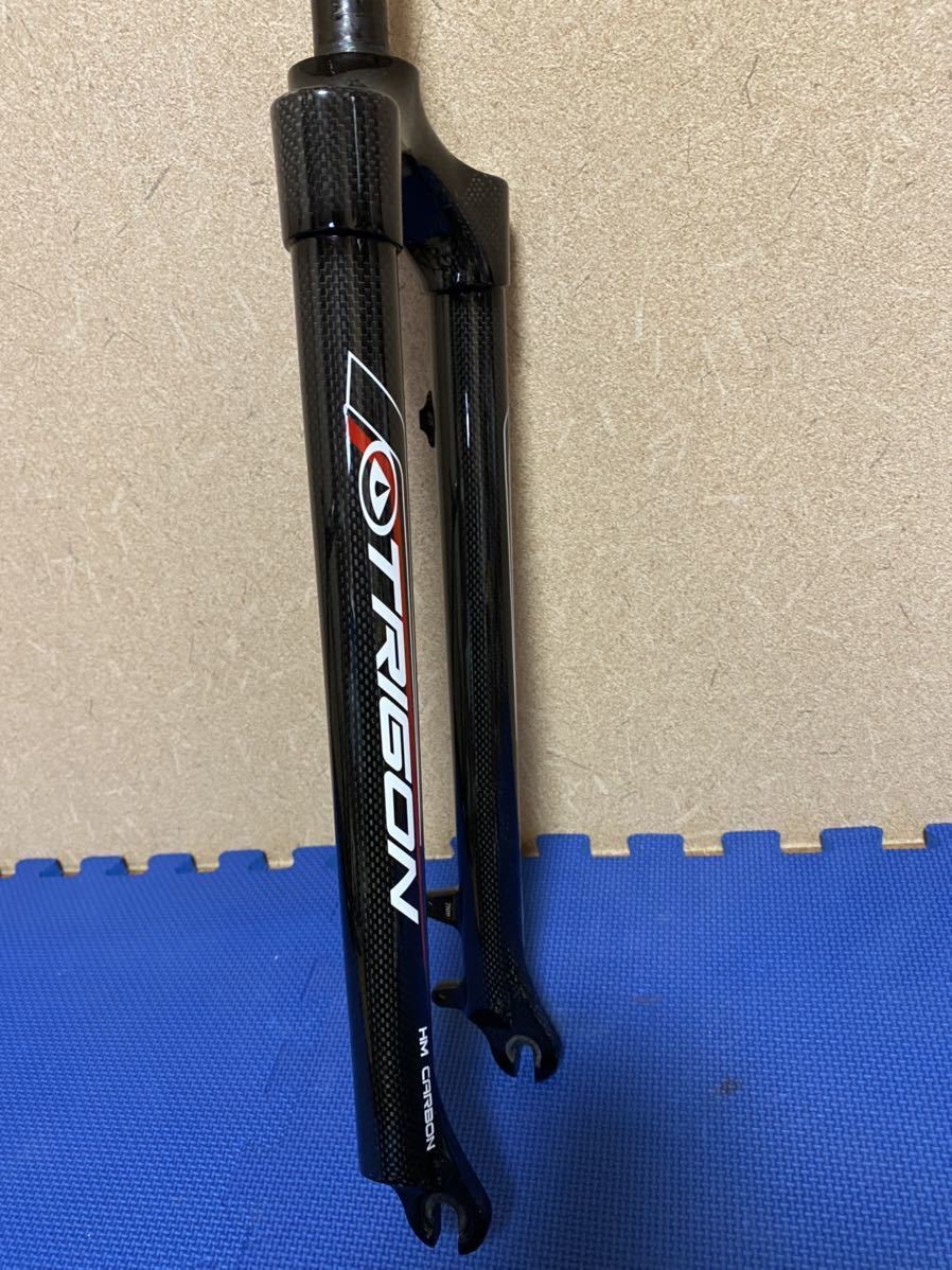 TRIGON フルカーボンフォーク 26インチ スポーツ、レジャー パーツ