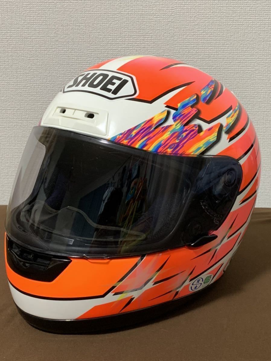 宇川徹 レプリカヘルメット SHOEI SHOEI X-8V 宇川徹 レプリカモデル S