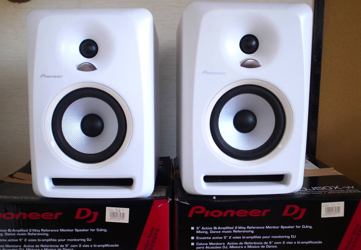 美品】Pioneer S-DJ50X アクティブスピーカー 2台セット Pioneer S