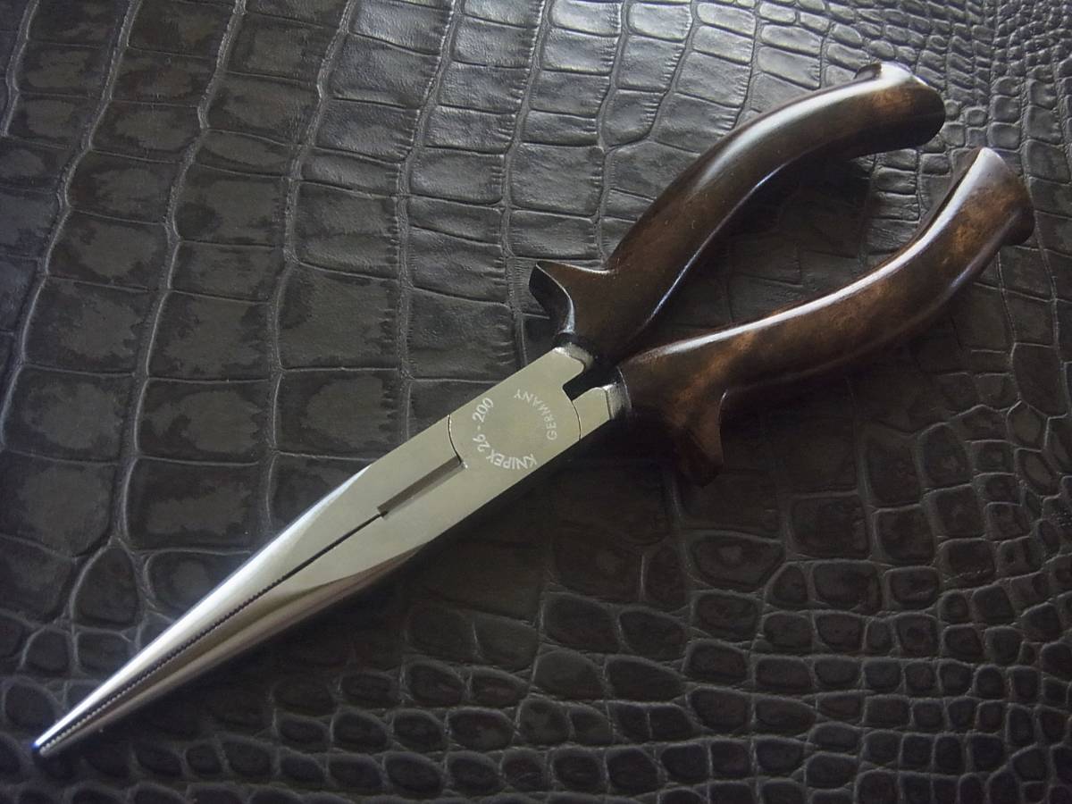 20-37 ニペックス 26-200 カスタム木製（黒柿）ハンドル 未使用品