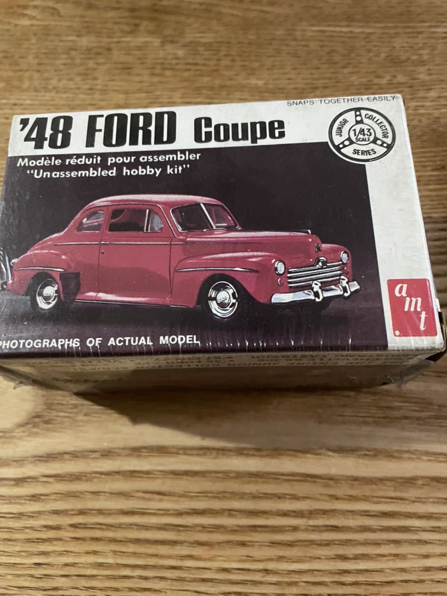 Amy ‘48 FORD coupe 1/43 Junior Collection Series 未使用　AMT