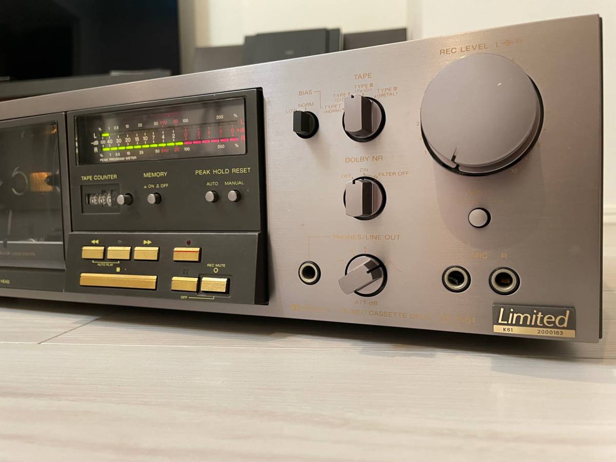 SONY ソニー ステレオカセットデッキ TC-K61
