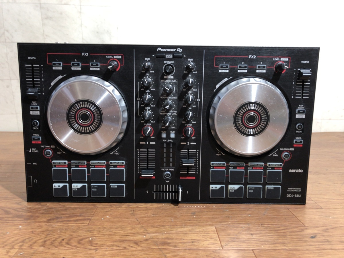 PIONEER DDJ-SB2 PCDJ DJコントローラー 取説、元箱付き 【公式通販】