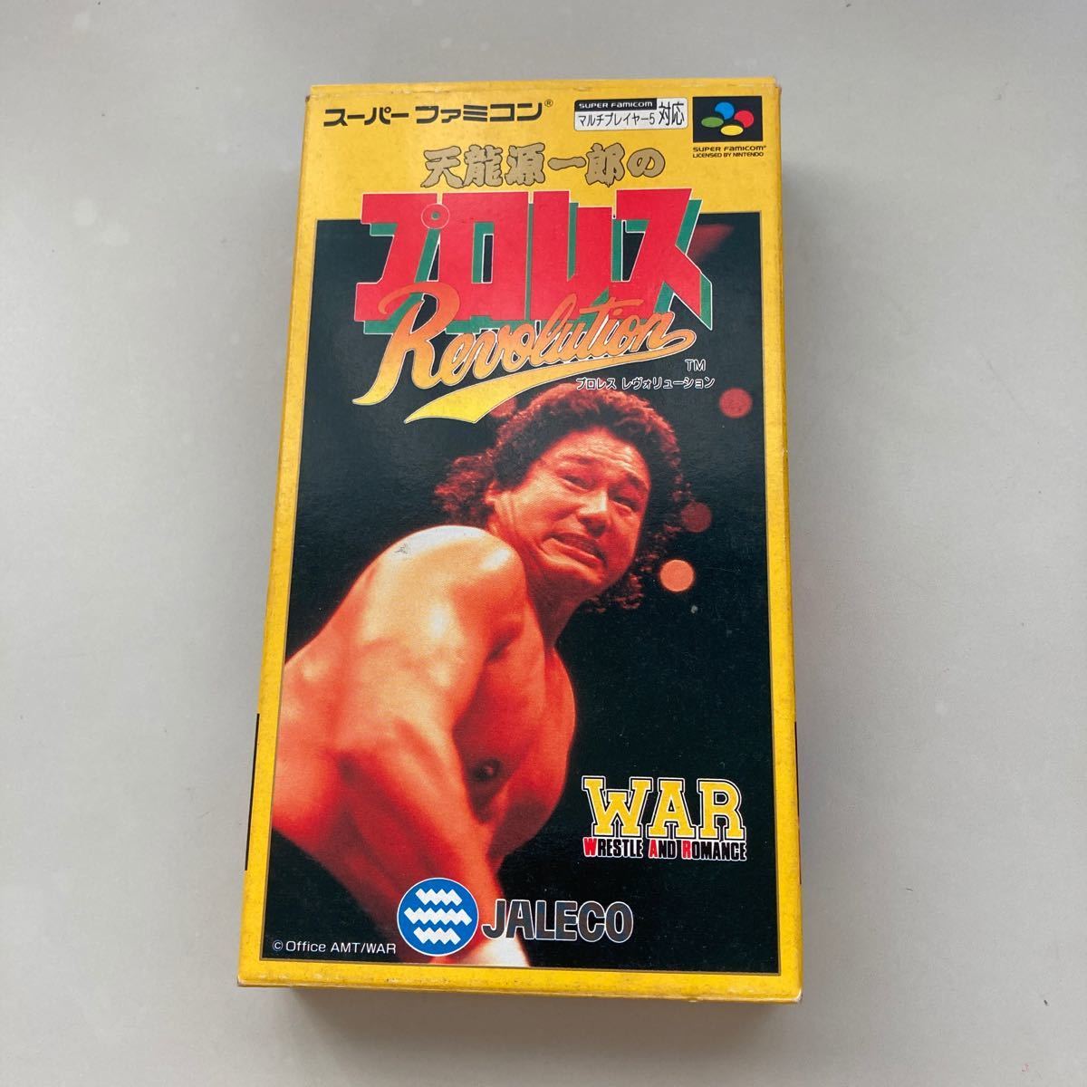 天龍源一郎のプロレスレボリューション スーパファミコン 中古 箱説明 